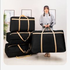 メーカー卸売りオックスフォード布引っ越しバッグ旅行収納袋衣類綿布団収納バッグ整理袋