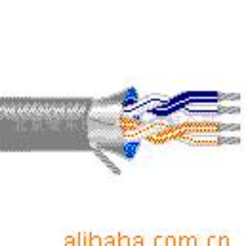 Belden1419A型4芯2x2x24AWG铝箔屏蔽RS-422通讯电缆BAS楼控电缆