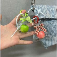 一颗大苹果趣味创意包挂情侣礼物网红爆款钥匙扣学生少女心挂件