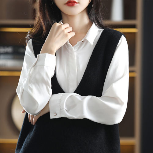 Spring Knit Base Vests Fashion Korean Version Loose Same Style Stylish Versatile Base Vests Women