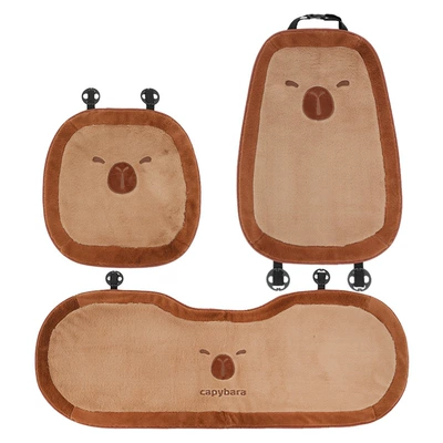 Cute Plush Car Seat Cover: Seat cushion, seat cover
