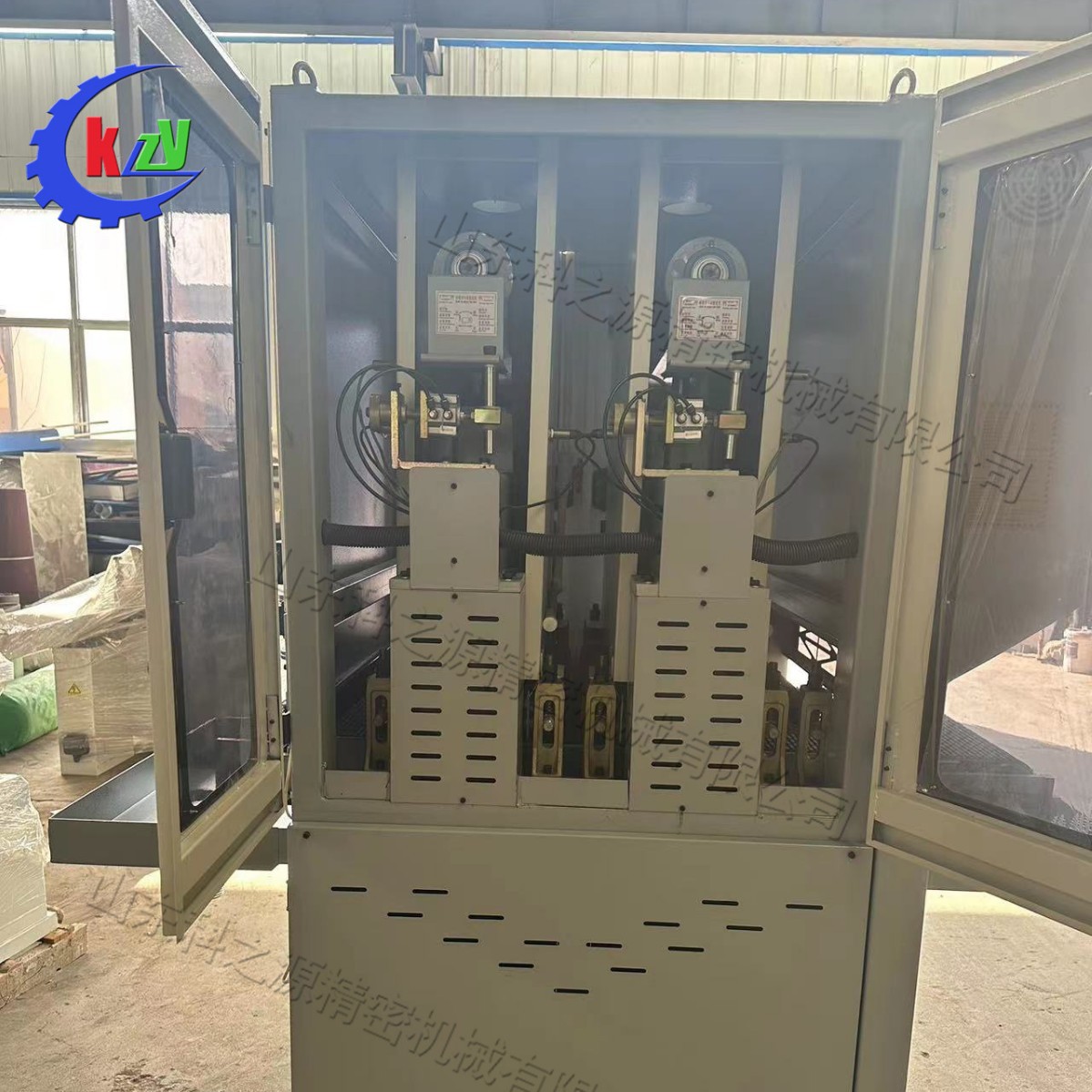 台式水磨抛光机 金属材料去飞边设备 一体式全自动光滑边角机