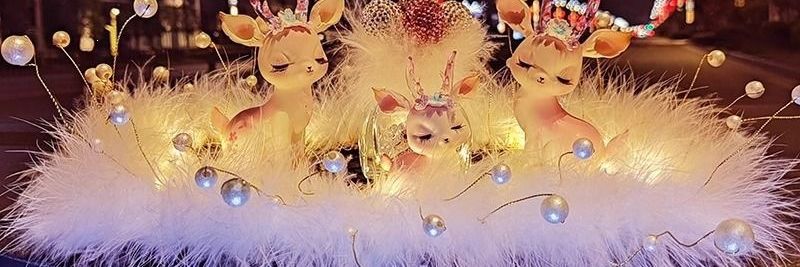 High-end car interior decoration accessory 2026 model, "Safe Journey" dashboard goddess deer new car air freshener