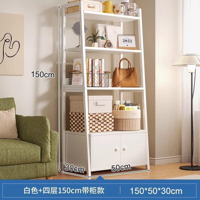 货架多层置物架落地家用储物架简易书架书房书本收纳柜子分层架子|undefined