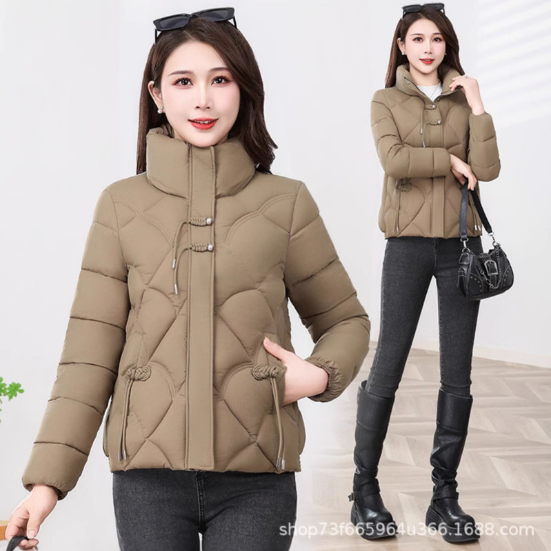 正品羽绒棉服女短款2025新款冬季小个子时尚加厚显瘦外套潮棉袄