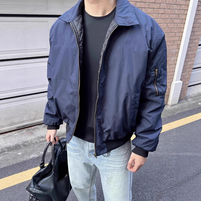 2025 Spring & Fall Cleanfit Jacket Jacket Men's Kahart Retro Pilot Ma1 Thin Jacket