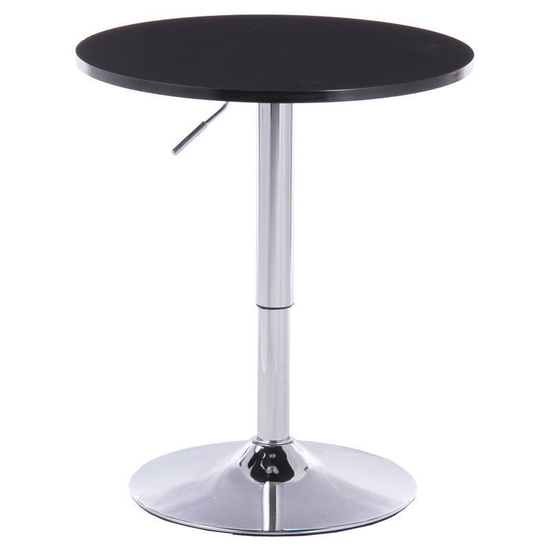 High Table Bar Table Round Simple Cocktail Table Lift Rotating Small Round Table Bar Round Table Bar Chair Combination