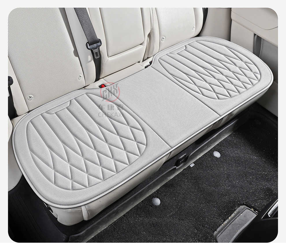 Car Seat Cushion, Suitable for All Seasons, Seaweed Fiber Seat Cushion, Latex Cotton Seat Cover, Summer Comfort, Non-Slip, Breathable Seat Cushion