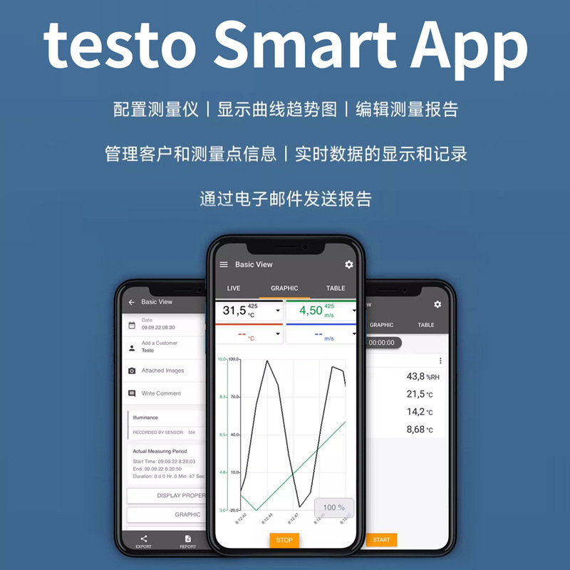 德图testo922/925温度计单双通道接触式高精度工业测温数显热电偶