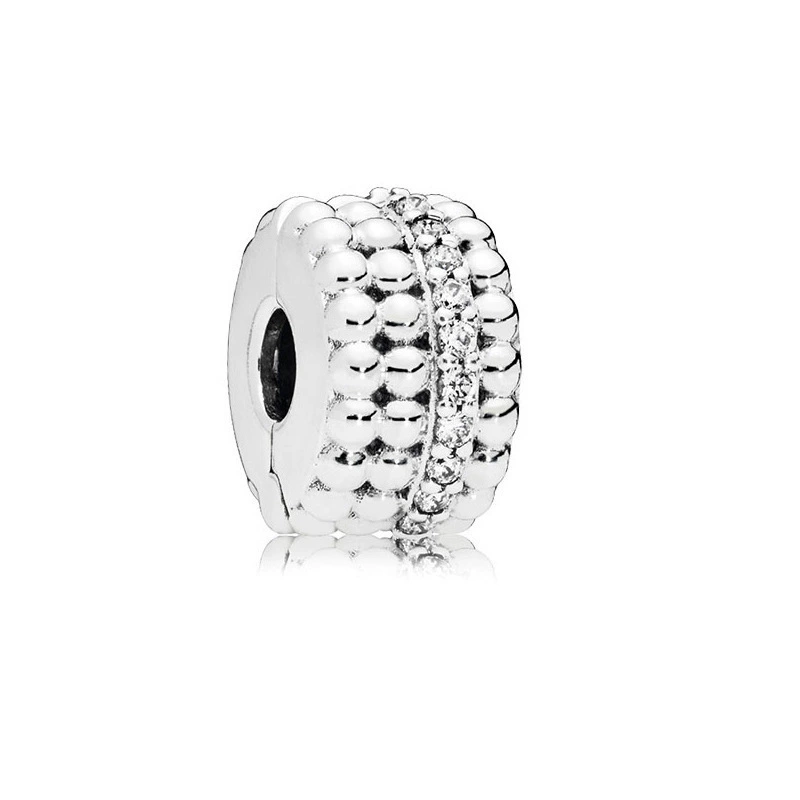 Panjia S925 серебро серебро мужчина diamonds love звезда фиксированная пряжка те же шампуры наборы для diy аксессуары бусины