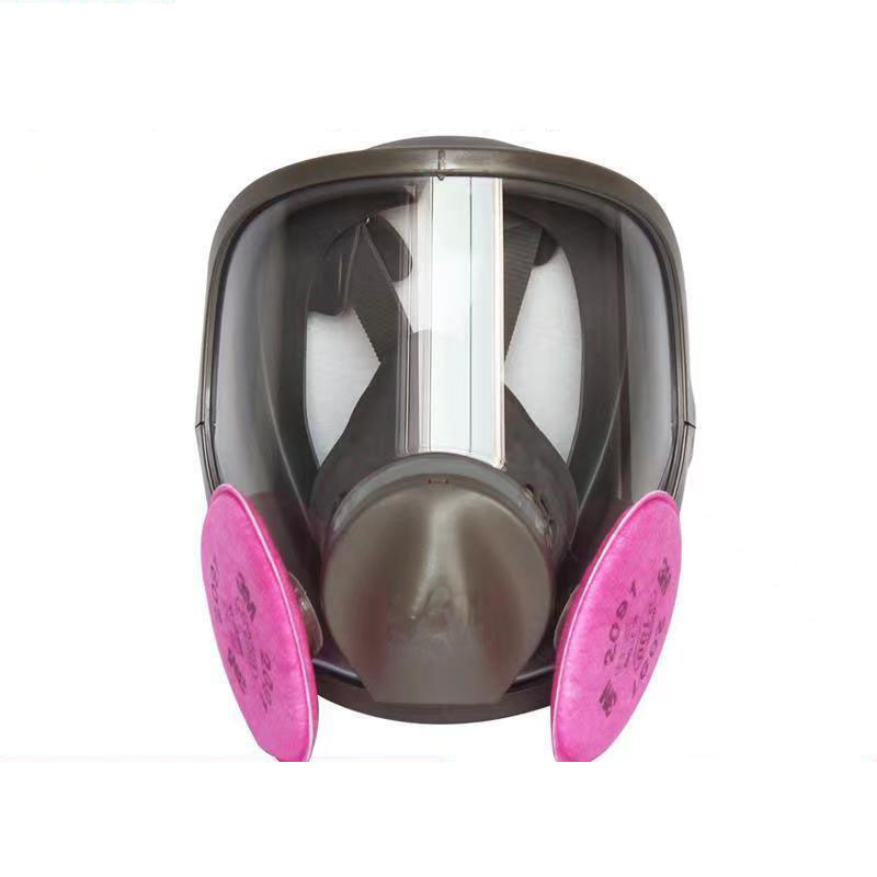 6800 máscara de gas pintura en aerosol pesticida químico a prueba de polvo máscara completa protección contra incendios vista grande máscara de gas lote