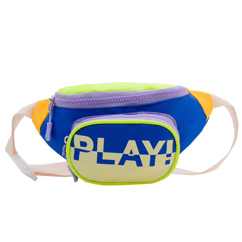 Bolso de los niños de moda estilo coreano niños deportes pecho bolsa de moda casual niñas bolsa de mensajero al aire libre bebé monedero