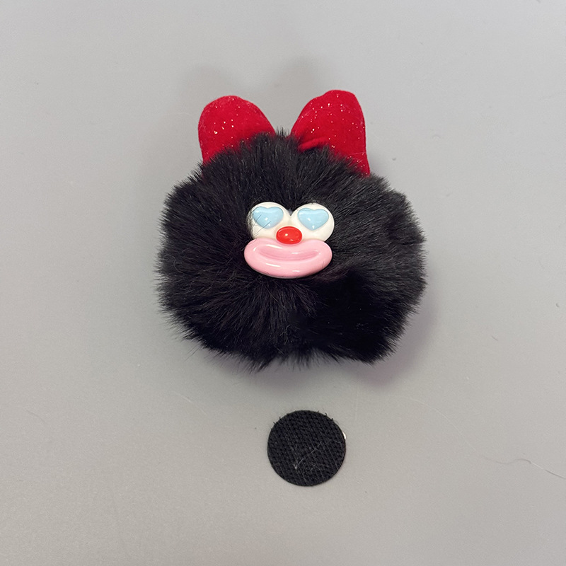 Decoration Doll Bow: Diàndòngchē Auto Parts and Accessories - clown-big-ball-black