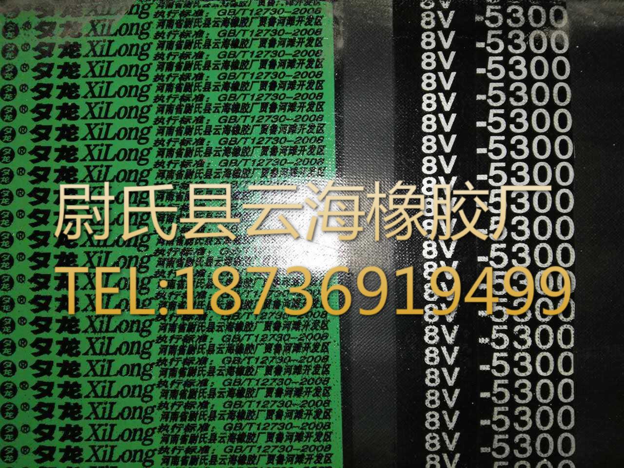 8V联组-5300窄V联组带  8V联组三角带  机电设备用8V联组三角带