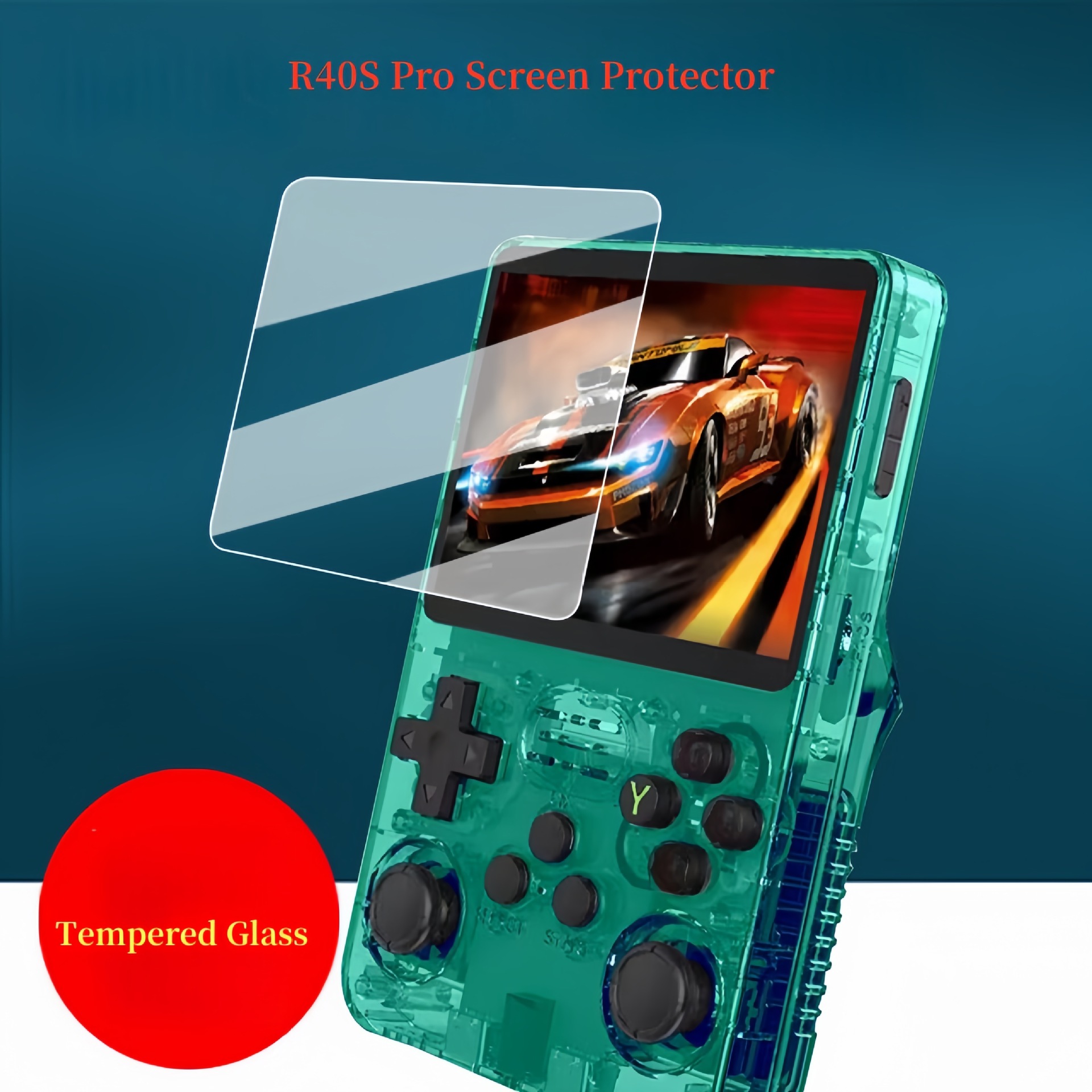 Adecuado para película protectora de consola de juegos R40S Pro película templada de mano R40SPro película de alta calidad 9H HD