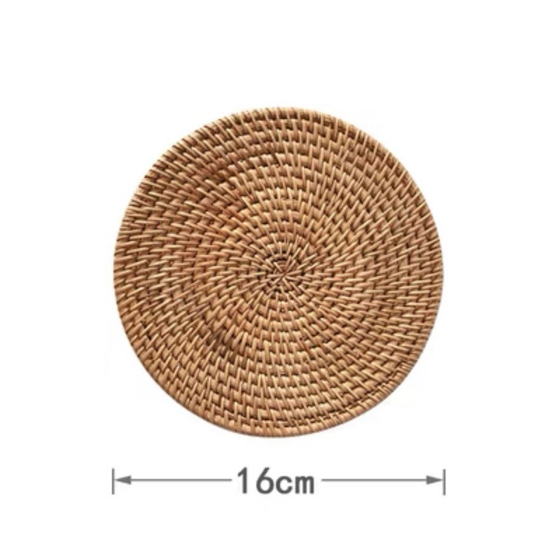 싱글 피스 라운드 코스터 16cm