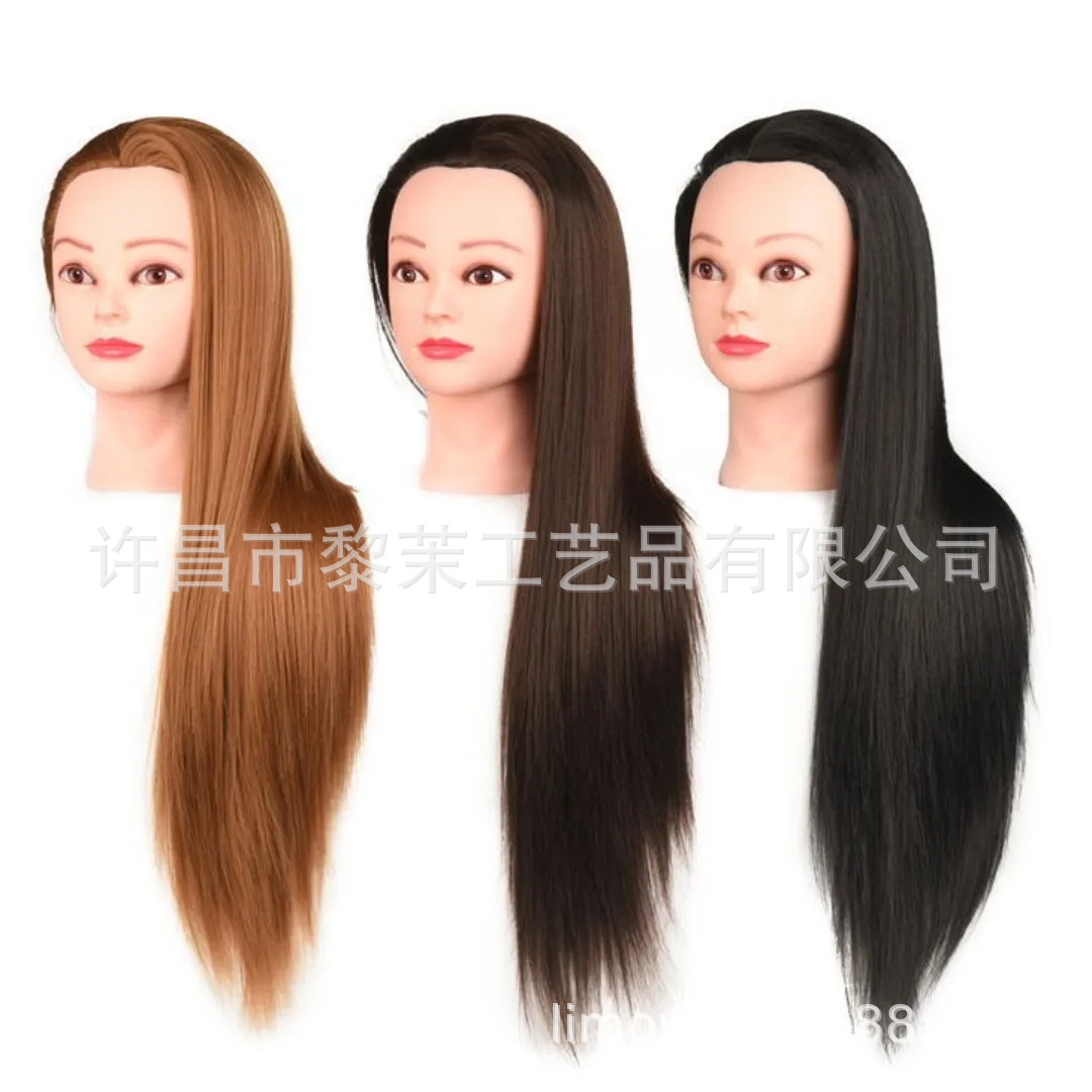 Xuchang Take Factory Comercio exterior Venta caliente Modelo Cabeza Cabeza Cabeza Cabeza de entrenamiento Cabeza trenzada Cabeza trenzada Cabeza de entrenamiento Cabeza trenzada de 26 pulgadas