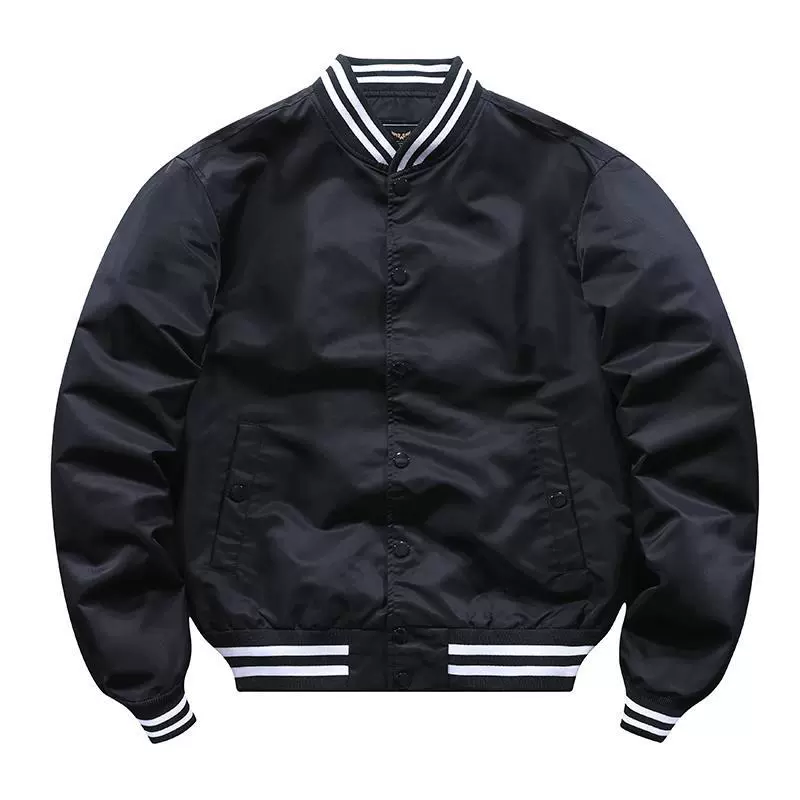 Весенне-осенняя новая куртка, МУЖСКОЙ БЕЙСБОЛЬНЫЙ костюм, куртка-бомбер, мужская повседневная куртка с воротником-стойкой и принтом логотипа
