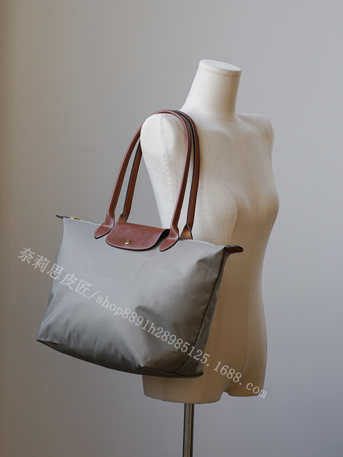 Bolsos plegables de mano larga, bolsas de brazo de brazo, bolsas de hombro de gran capacidad, bolsas de brazo de mujer, bolsas de brazo.