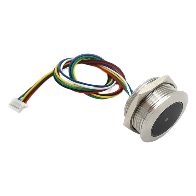 Модуль сканирования штрих-кодов GROW GM861 с металлическим резьбовым корпусом, простой в установке.