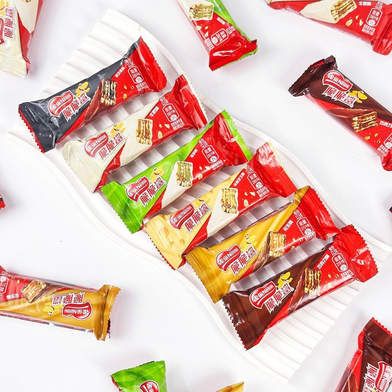 クリスピーシャークチョコレート風味のウエハースサンドイッチビスケット個別包装バルクスナックスナックウェディングキャンディー卸売|undefined