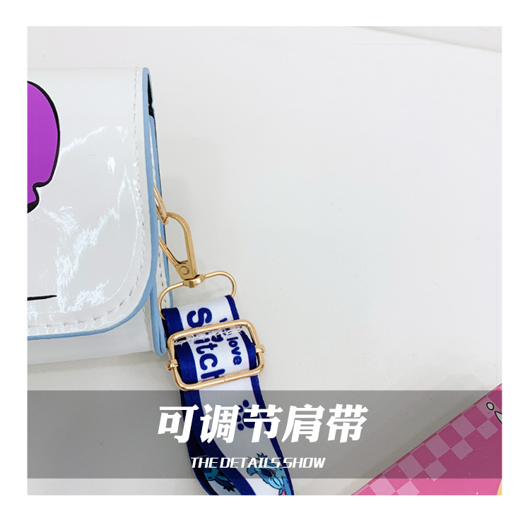New fashionable children's single-shoulder crossbody snack bag PU cartoon cute Kuroshidi baby small bag for girls Application Scenario