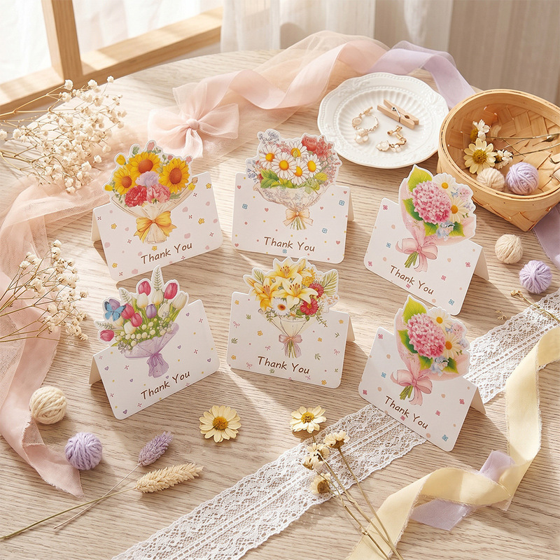 3D Flower Bouquet Thank You Card Watercolor Floral 520 Thank You Folding Card Teacher's Day Gratitude Mother's Day Card 3D Flower Bouquet Thank You Card Watercolor Floral 520 Thank You Folding Card Teacher's Day Gratitude Mother's Day Card