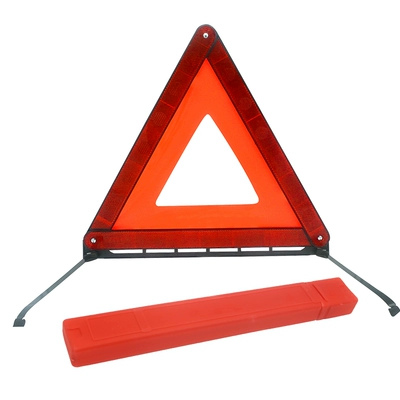 Warning sign sign, reflective stand, vehicle