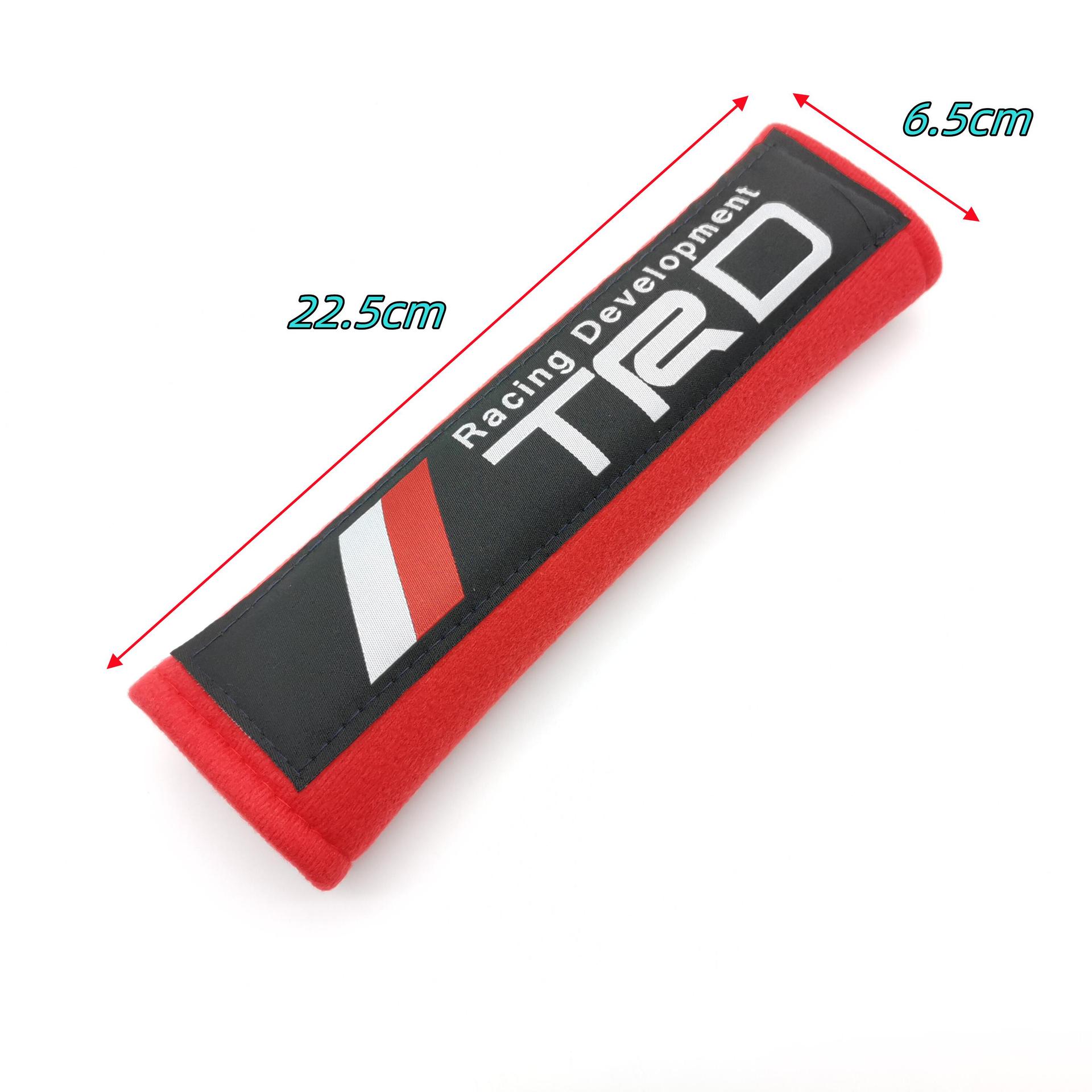 Modified Shoulder Pad Red HKS BRIDE Recao Modified Standard Car Safety Belt Cotton Shoulder Pad