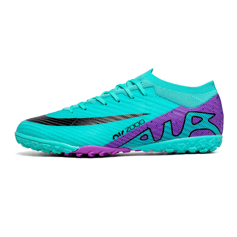 Zapatillas de Fútbol Escolares KPU y TPU Transpirable para Césped Natural y Artificial