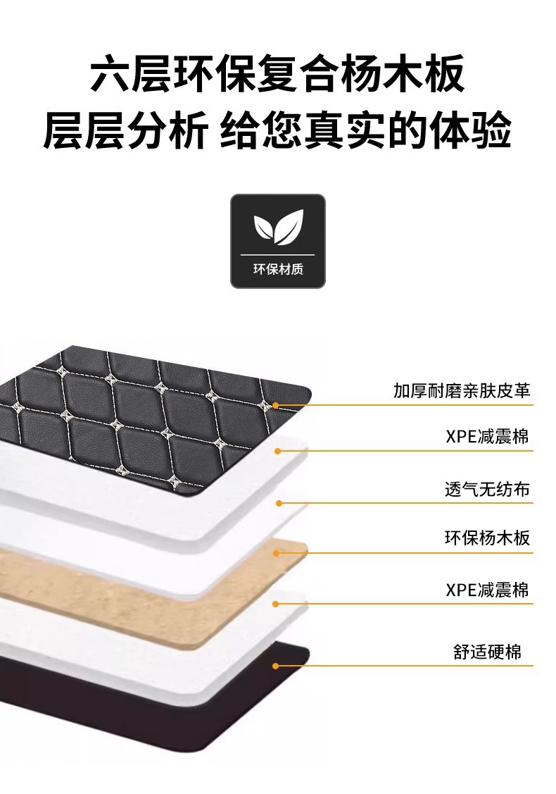 Car Travel Backseat Folding Mattress, Rear Seat Sleeping Pad, Car-Mounted Children's Sleeping Bed, Universal Folding Bed for Road Trips