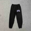 Crtz letter pants-black