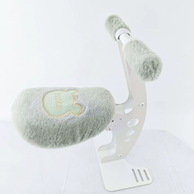Electric Vehicle Front Child Seat Universal Seat Cover Warm and Thickened Baby Chair Winter Cold-Proof Seat Cover Manufacturer Wholesale (Electric car cushion) - matcha-green-baby-chair-seat-cover