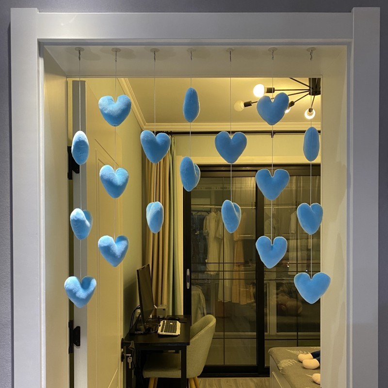 블루러브 샹친 동형 도어커튼 [7줄 18개]