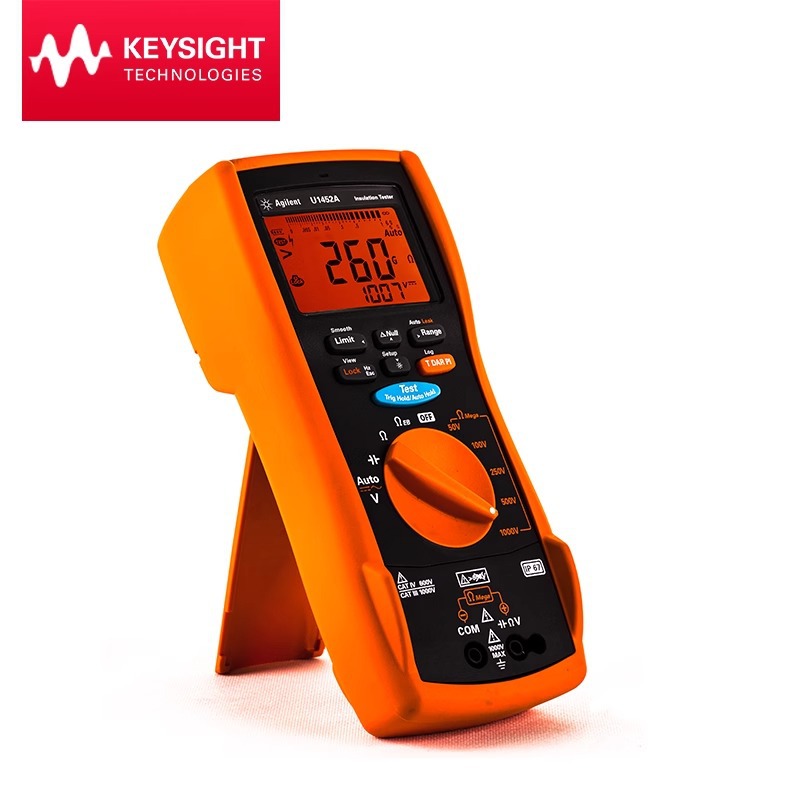 是德科技U1451A U1452A U1453A手持绝缘电阻表测试仪