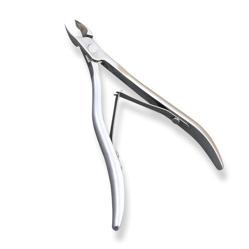 Factory wholesale European Russian reverse handle scissors 2.5mm blade Ukrainian style stainless steel swan dead skin clip
