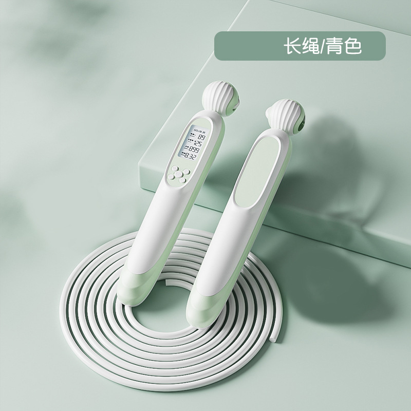 カウント縄跳びの女性家庭用フィットネス器材は、脂肪を燃やすことができます。|undefined