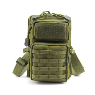 Guangzhou Outdoor Hot Selling Mini 3P Small Bag Multi-Functional Tactical Camouflage Mobile Phone Bag Change Sundries Casual Bag Shoulder Bag
