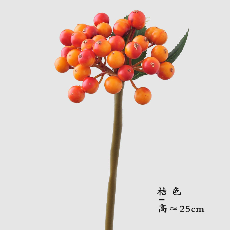 주황색