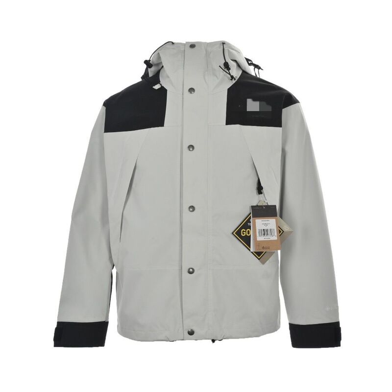 外贸1990冲锋衣男女美版北家登山服三合一户外防风情侣外套连帽|undefined