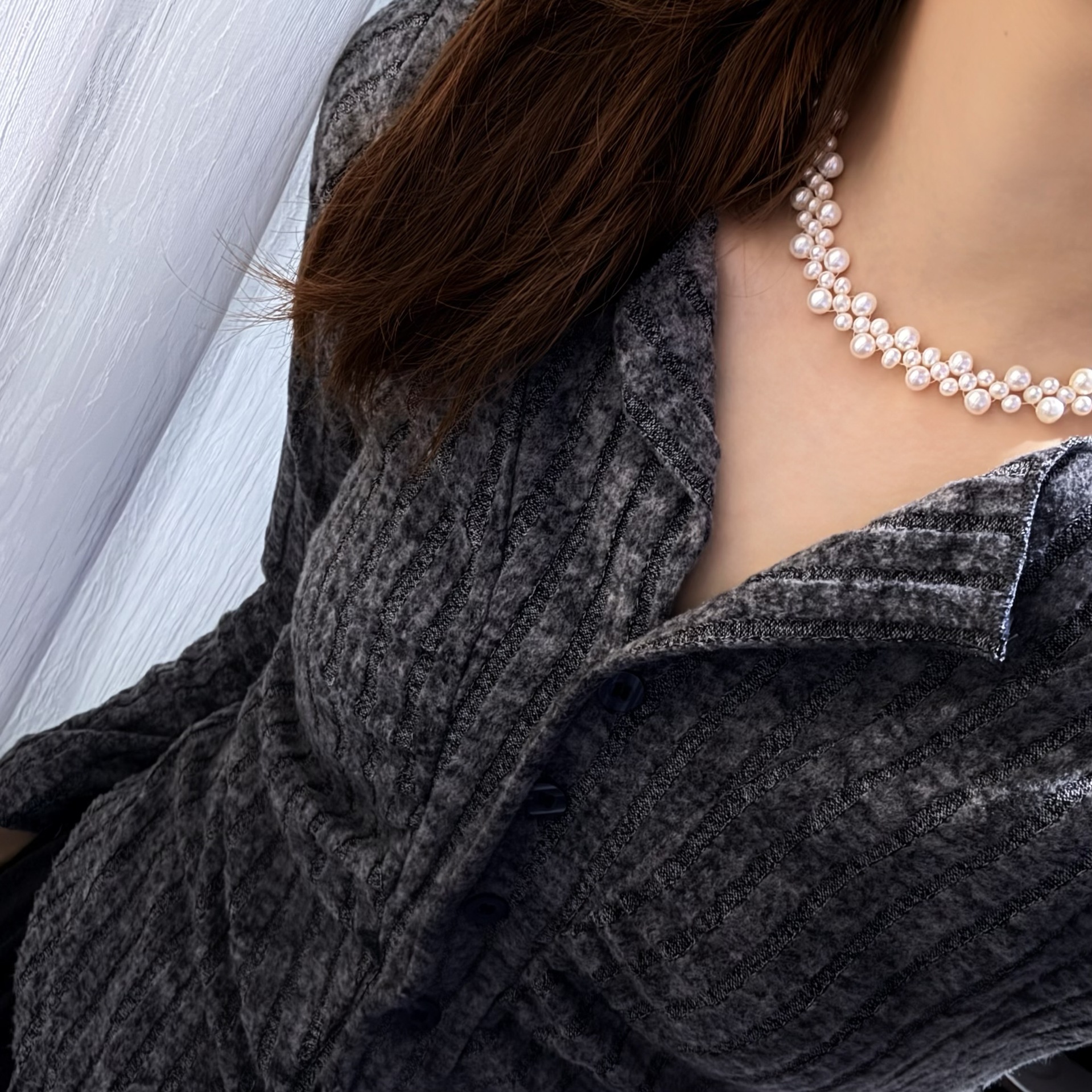 ��Ȼ��ˮ�����ֹ���֯����S925�����������ŷ�ʽ��ɴ�����ʽ����