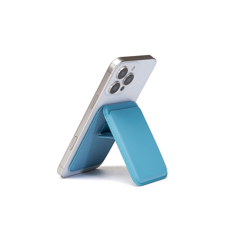 iPhone16pro Apple Magsafe 強力磁気携帯電話タイプ B ホルダーカードホルダークロスボーダー PU カードホルダーに適しています|undefined