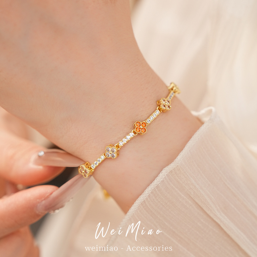 Pulseras de piedra de moda simple, lujo ligero, nicho, pulseras de alto nivel, temperamento, joyas de moda versátiles