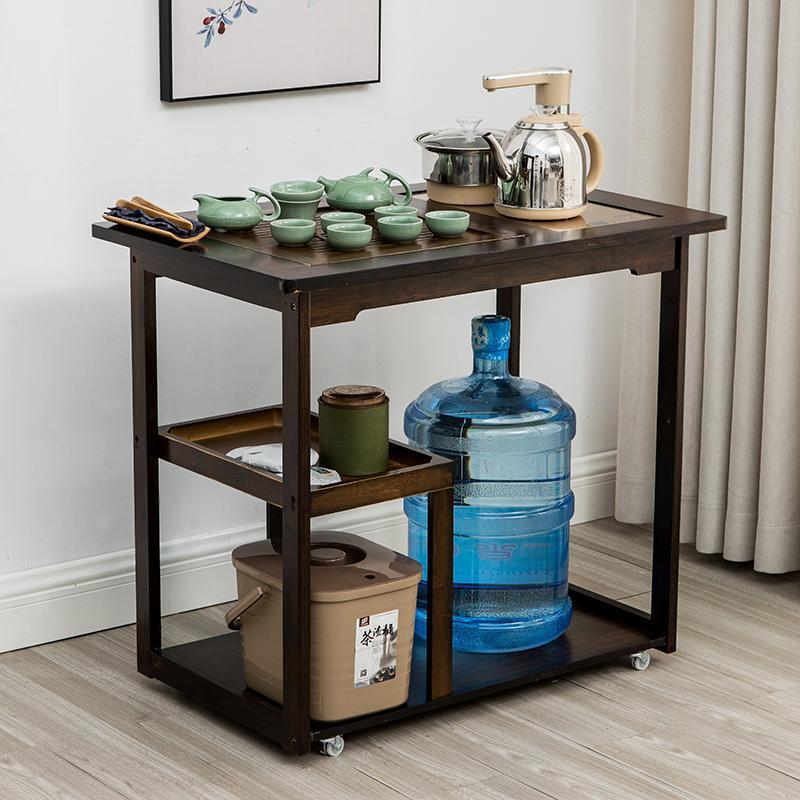 Tea Table Full Set Mobile Family Car Small Tea Table Integrated Tea Maker Simple Modern Kung Fu Tea Set Tea Cabinet