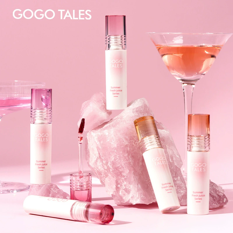 Gogotales Gogo танцы, водяной прозрачный туман лип-глад, блеск для губ, формирующий пленку, не прилипает к чашке, доступная помада