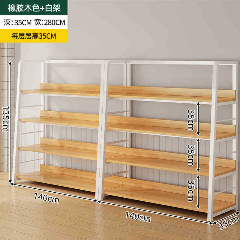 Estante simple estante de almacenamiento de múltiples capas estante de exhibición sala de estar estantería hogar dormitorio piso gabinete de almacenamiento sub-estante