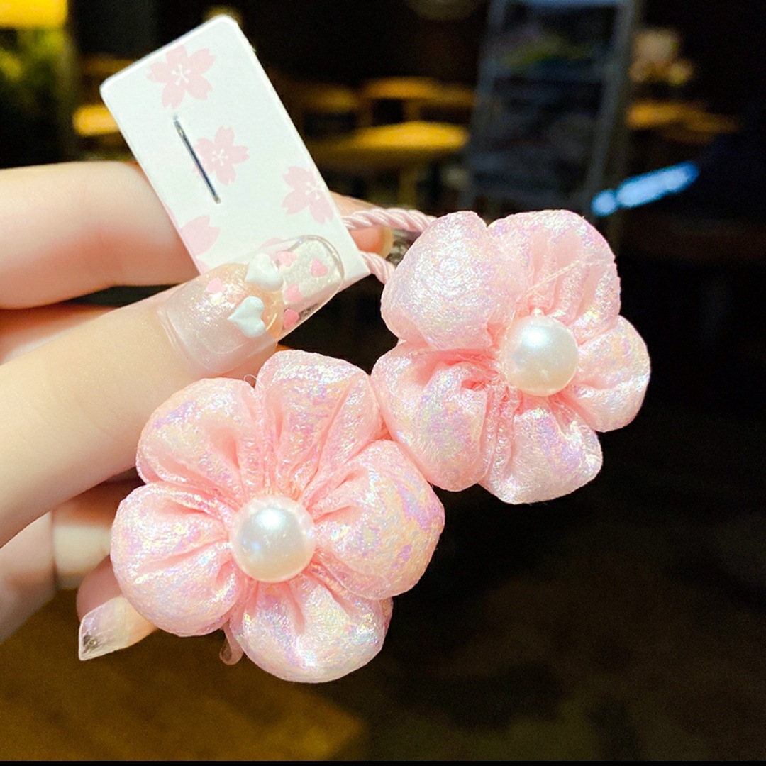 Fresh flower rubber band