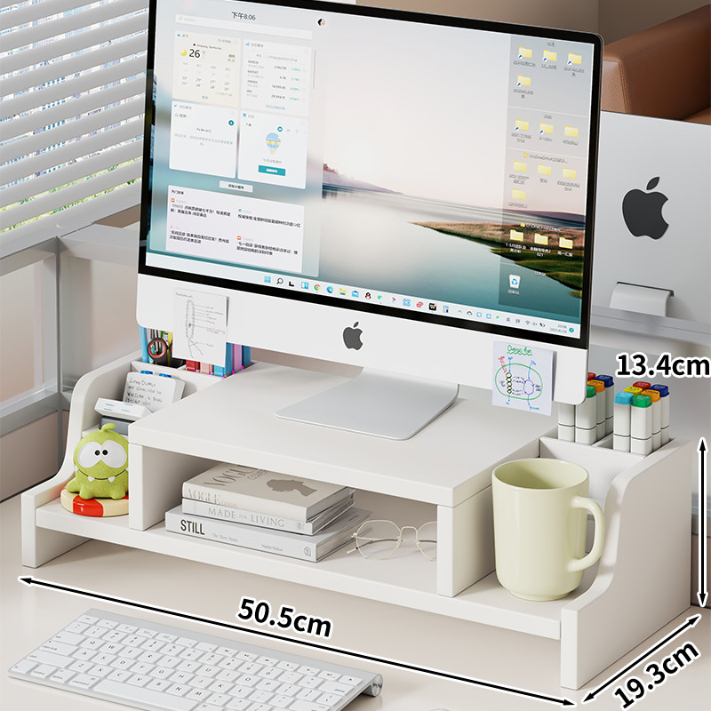 A타입(펜홀더 4개+컵홀더+후면패널)-화이트