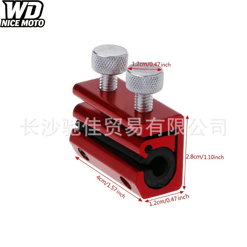 Cross-Border Factory Direct Supply of Universal Motorcycle and Off-Road Vehicle Throttle Cable Oiler Wire Oiler Double-Ended Oil Clamp