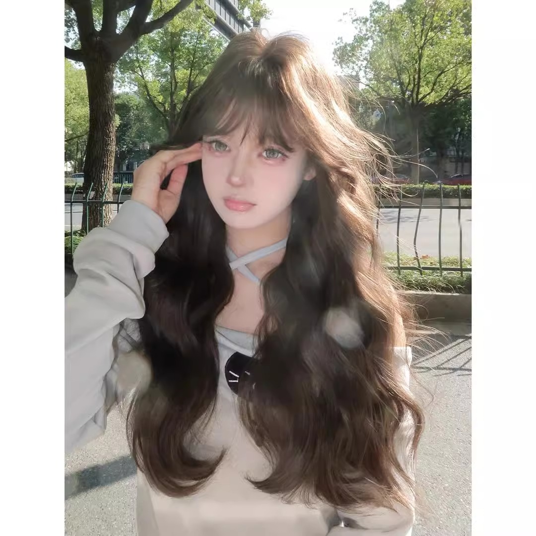 Koni Wavy Wig with Egg Curl - Moderigtig og elegant Lolita Style fuldhovedet paryk